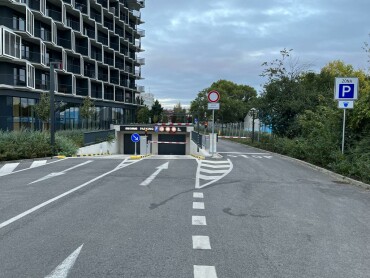 Prenájmem garážové parkovacie miesto v objekte Guthaus na Račianskej ul.