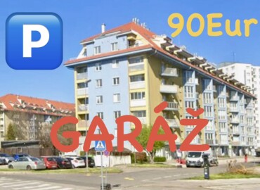 Prenajmem parkovacie miesto v garazi BD Gercenova BA