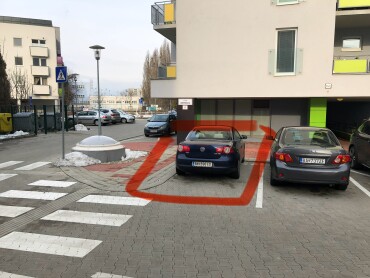 Prenajmem parkovacie státie Údernícka - Petržalka