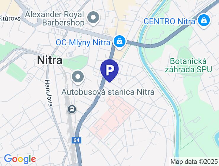 Prenajmem parkovanie vo dvore Nitra/Staré Mesto/Hodžova