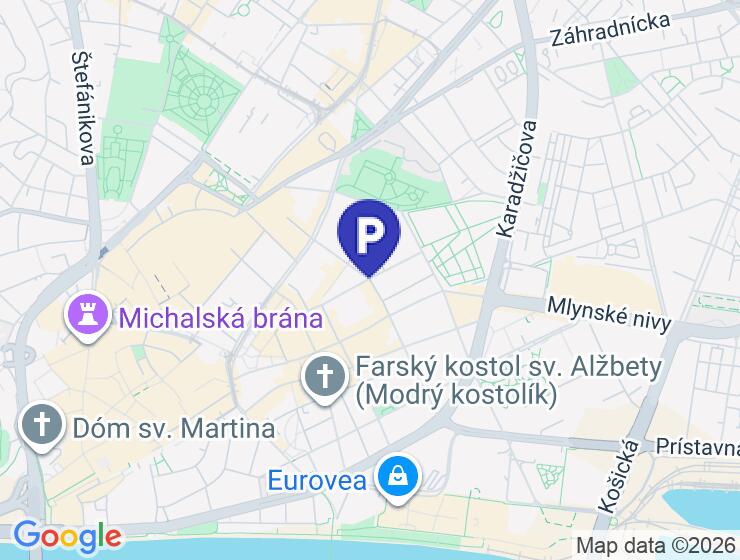 Prenájom 2-garáže, 42 m² v Bratislave - Staré Mesto