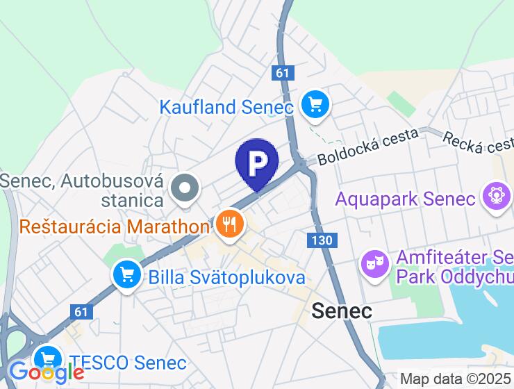 Prenájom 2 parkovacích miest v podzemnej garáži v Senci