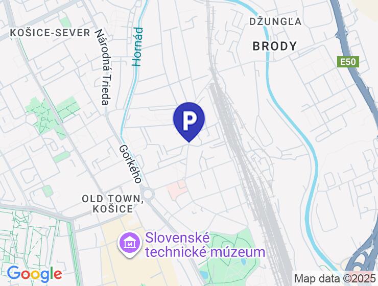 Prenájom 2 vnútorných parkovacích miest v novostavbe blízko centra