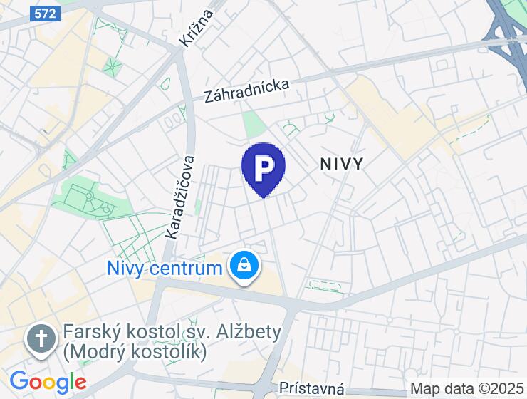 Prenájom 3 parkovacích miest v podzemnej garáži ZWIRN 3