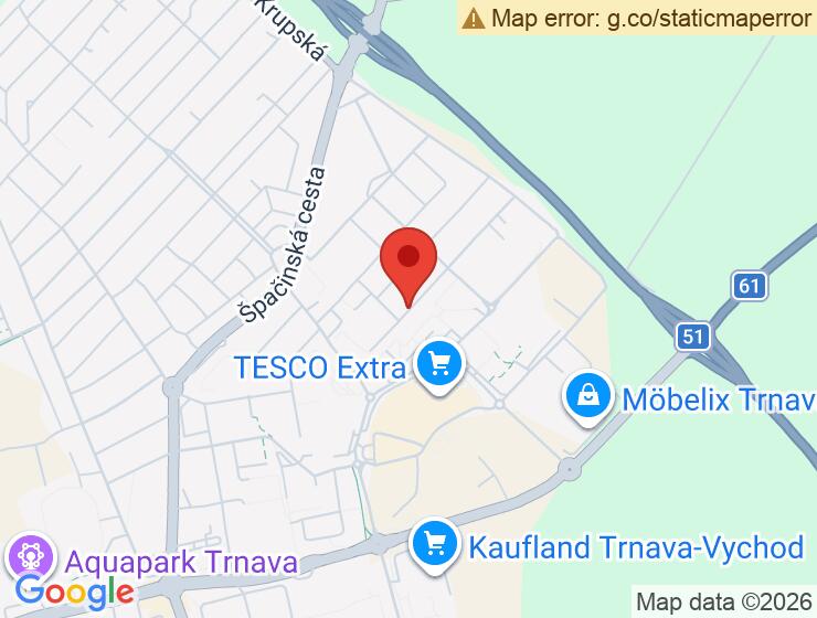 Prenájom administratívneho priestoru 40 m2 na Chovateľskej ulici v Trnave