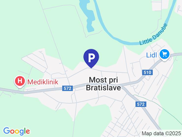 Prenájom betónovej garáže na Budovateľskej ulici v Bratislave
