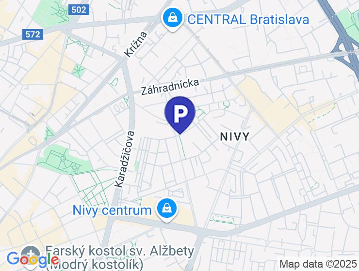 Prenájom betónovej garáže v Bratislave - Ružinov