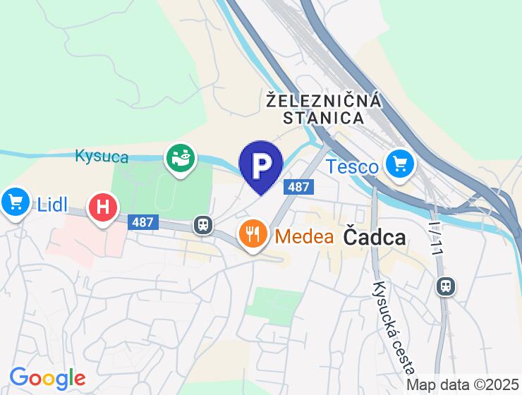 Prenájom betónovej garáže v centre Čadce