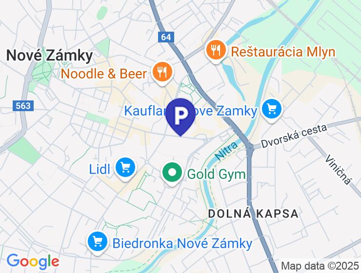 Prenájom betónových garáží v uzavretom areáli v Nových Zámkoch
