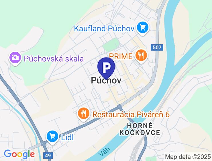 Prenájom čistej a bezpečnej garáže v Púchove