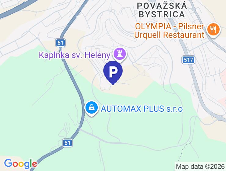 Prenájom dvoch parkovacích miest v podzemnej garáži na Helenky - Rozkvet