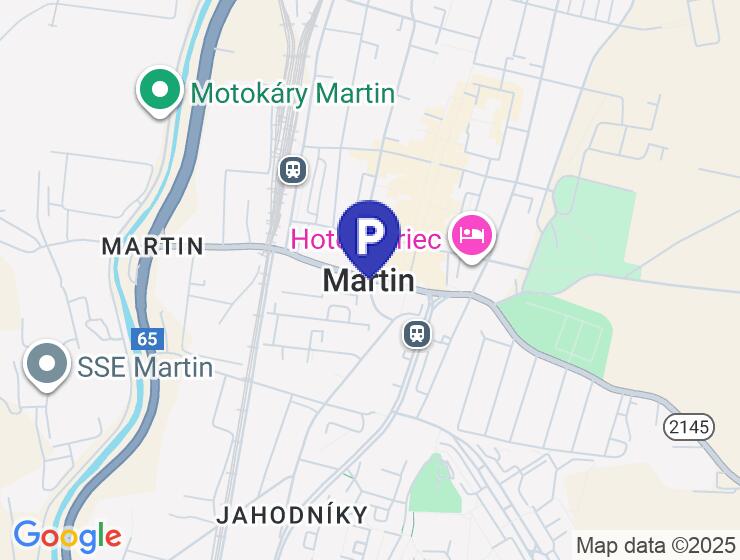 Prenájom dvojgaráže (108 m²) blízko centra Martina