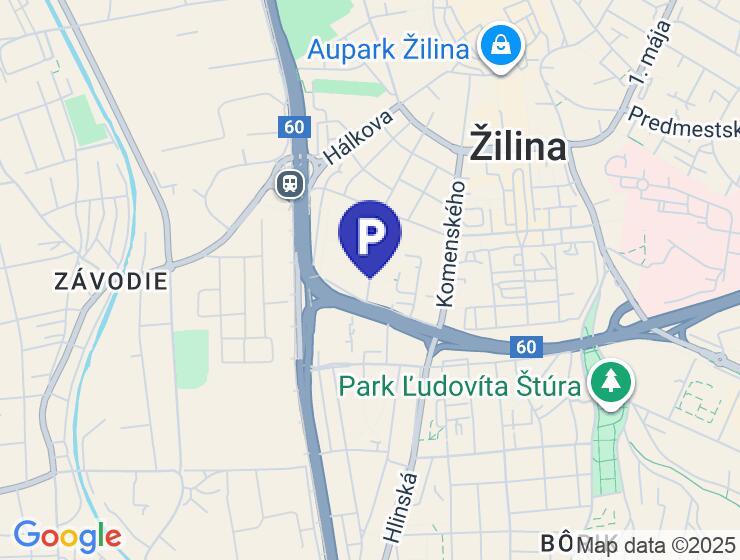 Prenájom dvojgaráže s elektrickou bránou v Žiline