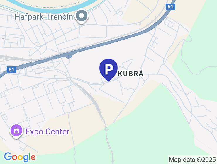 Prenájom garáže 16 m² s montážnou jamou na Kubranskej ulici, Trenčín