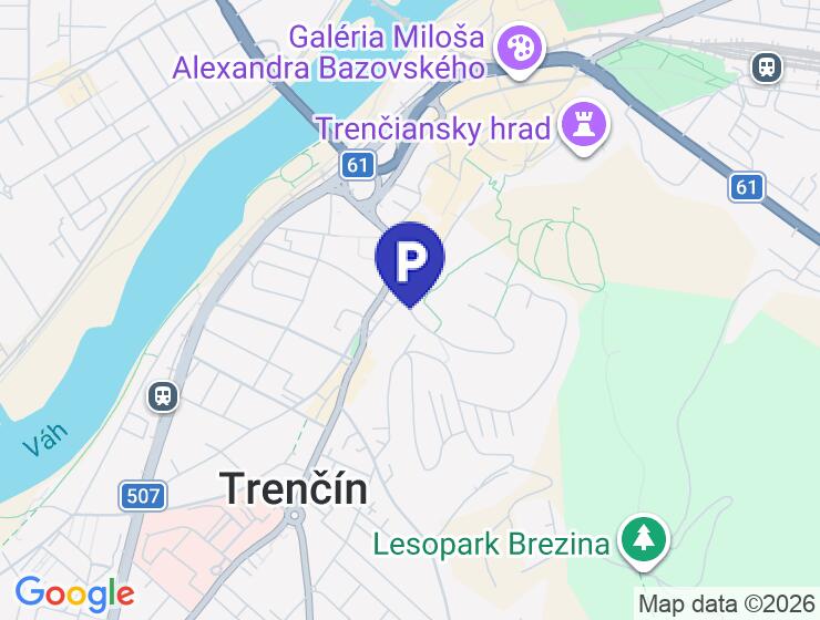 Prenájom garáže 16m² v Trenčíne na ulici Horný Šianec