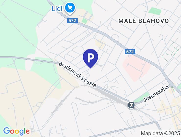 Prenájom garáže 18 m² na Nevädzovej ulici v Dunajskej Strede