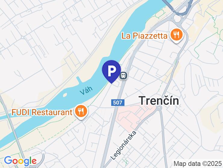 Prenájom garáže 18 m² na Rybárskej ulici v Trenčíne