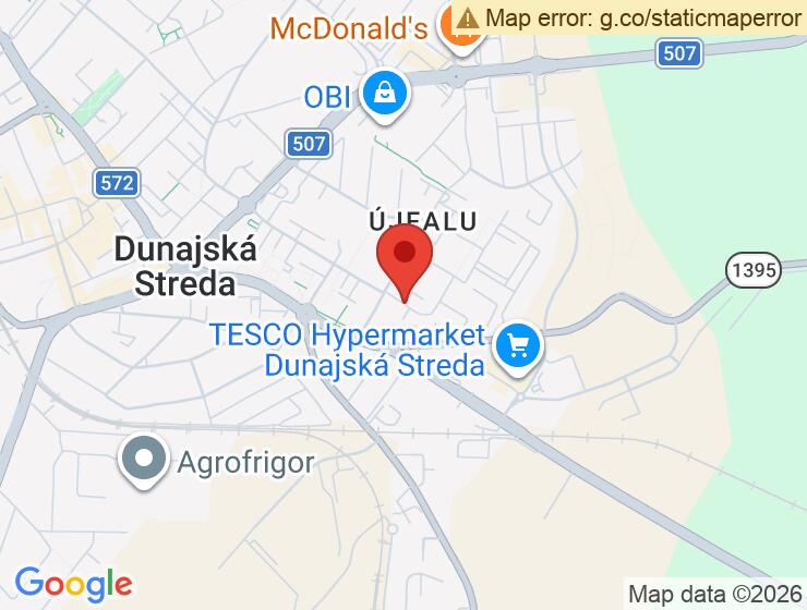 Prenájom garáže 18 m² s elektrinou v Dunajskej Strede