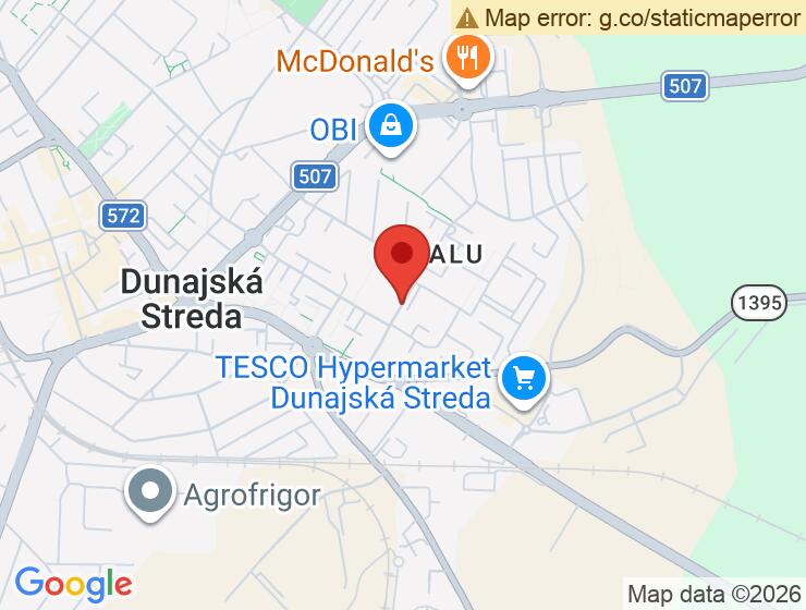 Prenájom garáže 18 m² s elektrinou v Dunajskej Strede