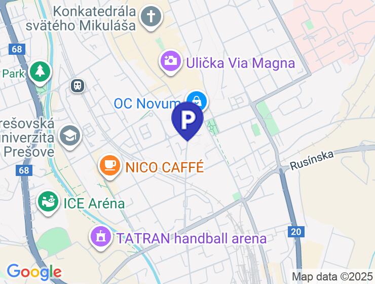 Prenájom garáže 18 m² s montážnou jamou pri OC Novum