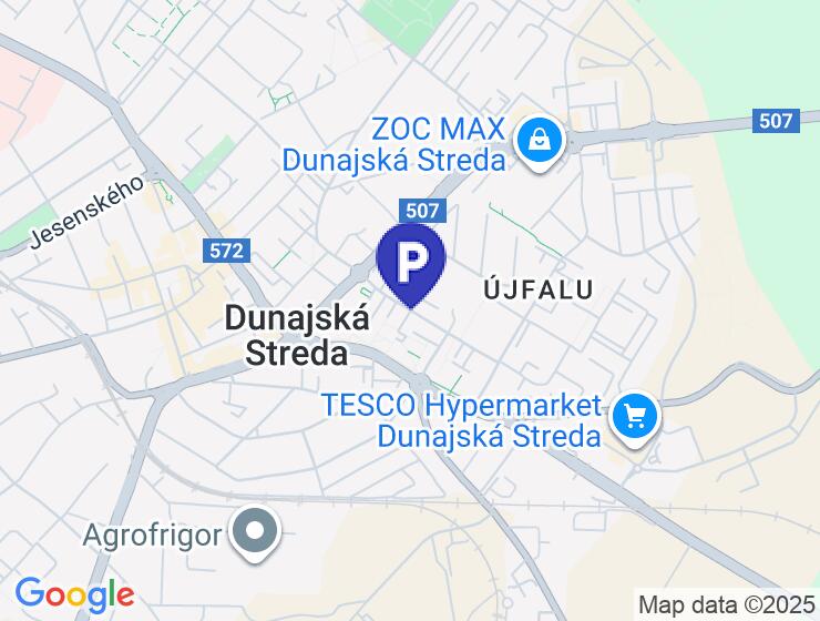 Prenájom garáže 18 m² v Dunajskej Strede na Jilemnického ul.