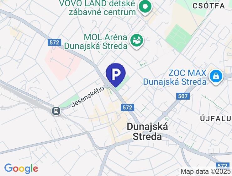 Prenájom garáže 18 m² v Dunajskej Strede na Jilemnického ulici