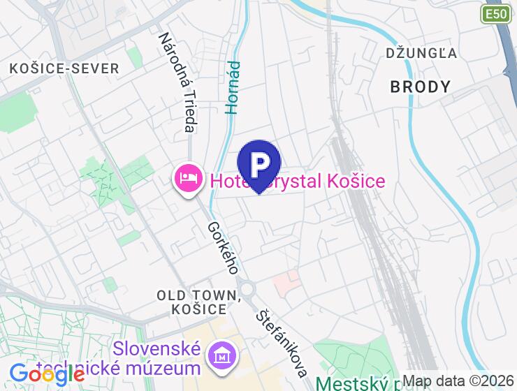 Prenájom garáže 18 m² v Košiciach, Staré Mesto, Jakobyho