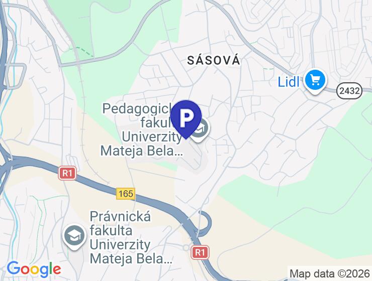 Prenájom garáže 22m² v Sásovej, Banská Bystrica