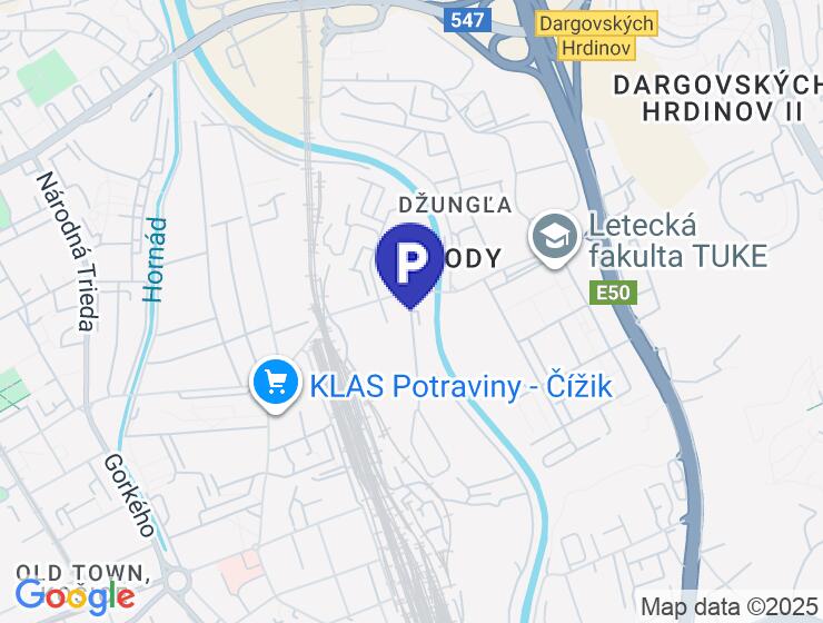 Prenájom garáže 38 m² na ulici Rampová