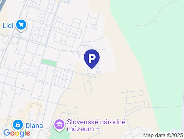 Prenájom garáže 6x3m pri SPS