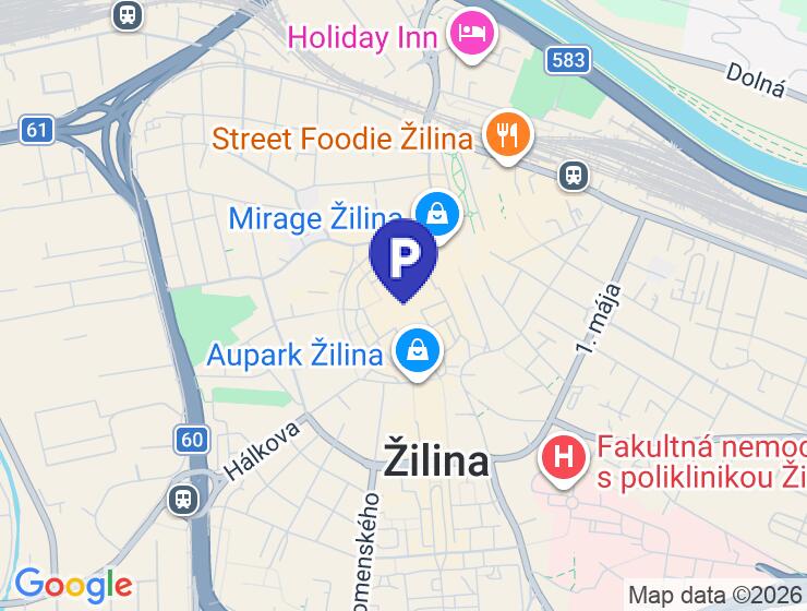 Prenájom garáže a dvojgaráže v centre Žiliny