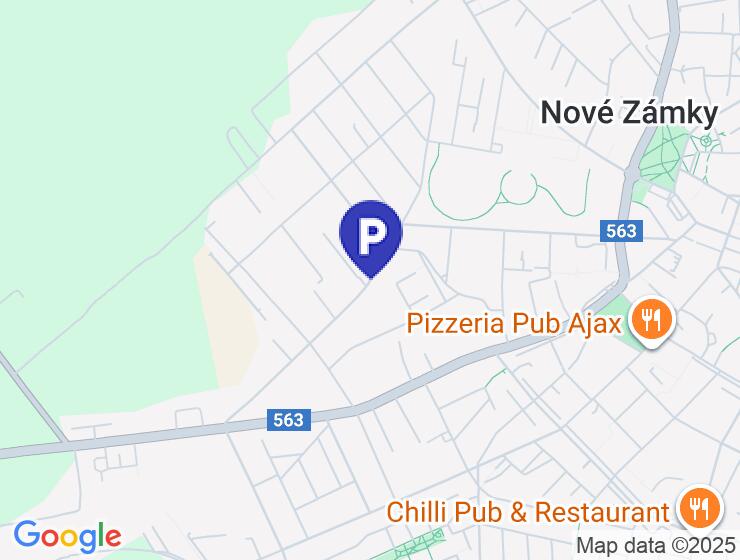 Prenájom garáže na Andovskej ulici v Nových Zámkoch