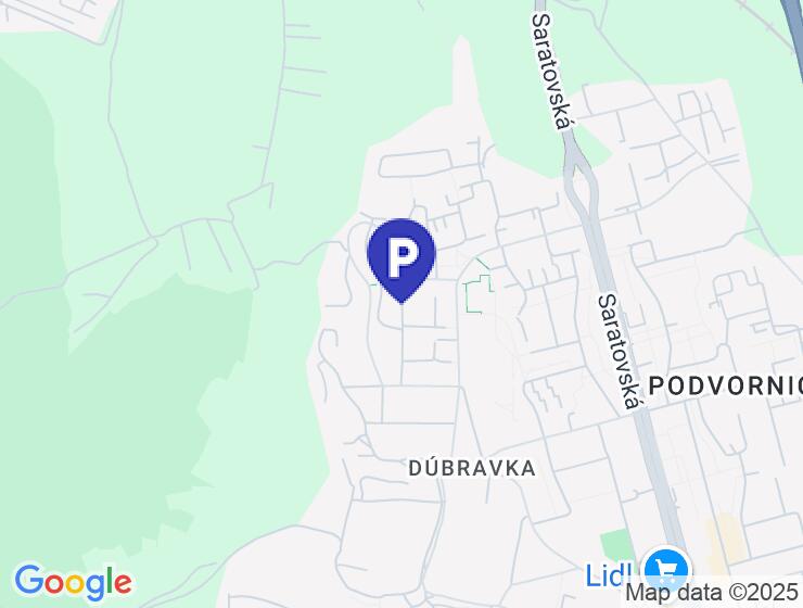 Prenájom garáže na Cabanovej ulici v Dúbravke