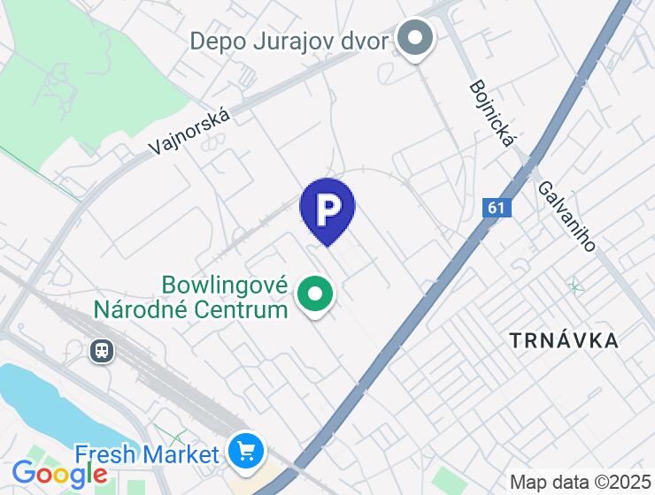 Prenájom garáže na Chemickej ulici v Novom Meste, BA III