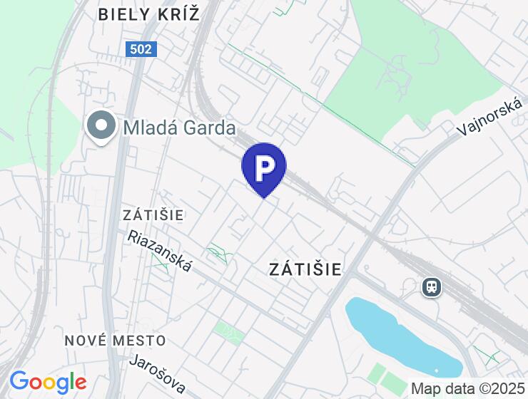 Prenájom garáže na Gavlovicovej ulici