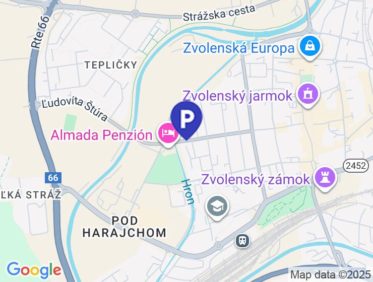 Prenájom garáže na Kimovskej ulici v Zvolene pri Panoráme