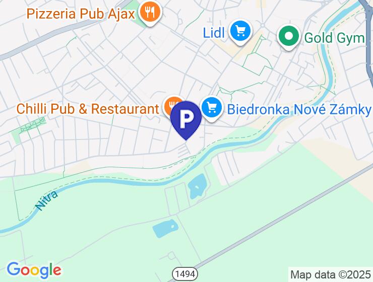 Prenájom garáže na Lesnej ulici v Nových Zámkoch