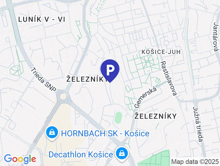 Prenájom garáže na Lomonosovovej ulici v Košiciach