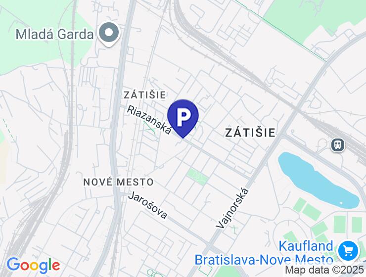 Prenájom garáže na Riazanskej ulici