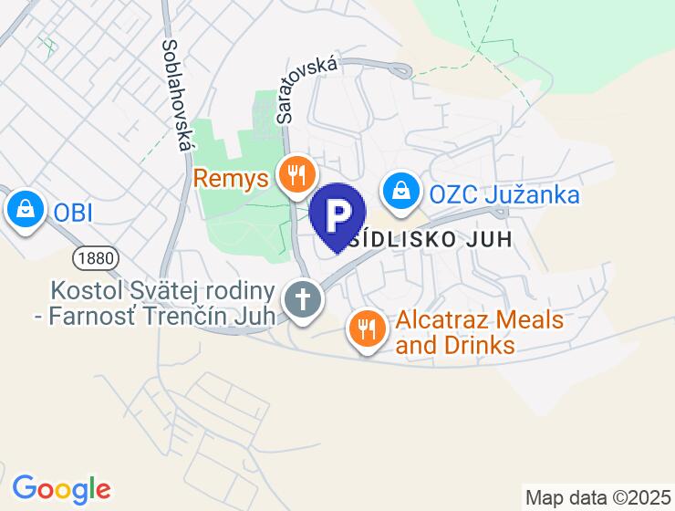 Prenájom garáže na sídlisku Juh v Trenčíne