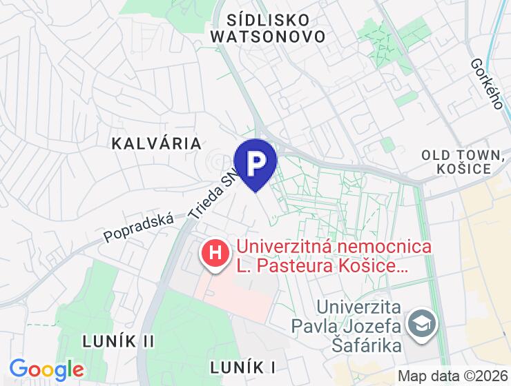 Prenájom garáže na Štitovej ulici