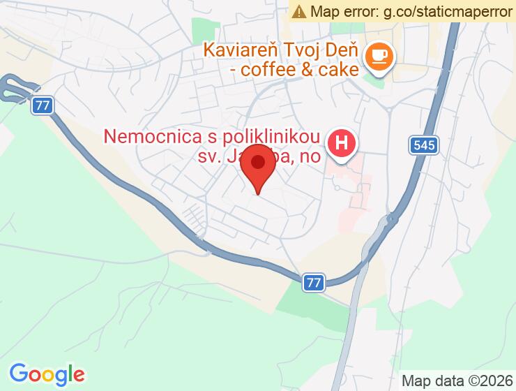 Prenájom garáže na Ťačevskej ulici v Bardejove