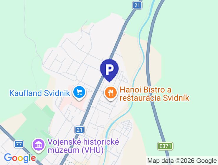 Prenájom garáže na ulici Duklianskej, Svidník