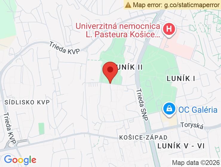 Prenájom garáže na ulici Hronská v Košiciach - Západ
