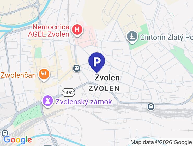 Prenájom garáže na ulici J. Švermu vo Zvolene