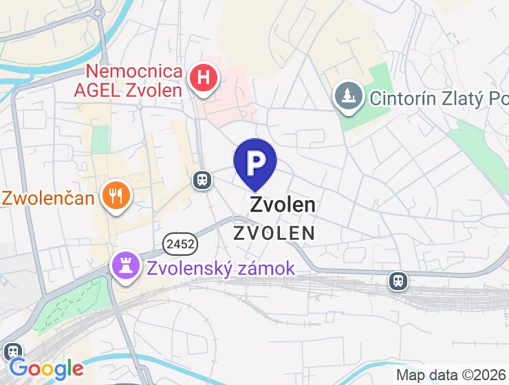 Prenájom garáže na ulici J. Švermu vo Zvolene