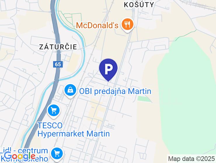 Prenájom garáže na ulici Jilemnického