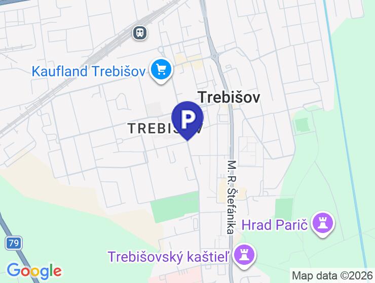 Prenájom garáže na ulici Komenského