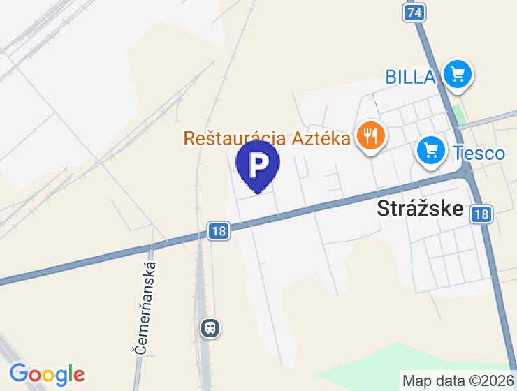 Prenájom garáže na ulici Lipovej v Strážskom