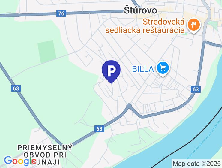 Prenájom garáže na ulici Na výhliadke v Štúrove